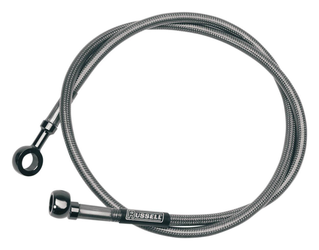 Russell Stainless Front Brake Line For Harley FX 1978-1983 (21