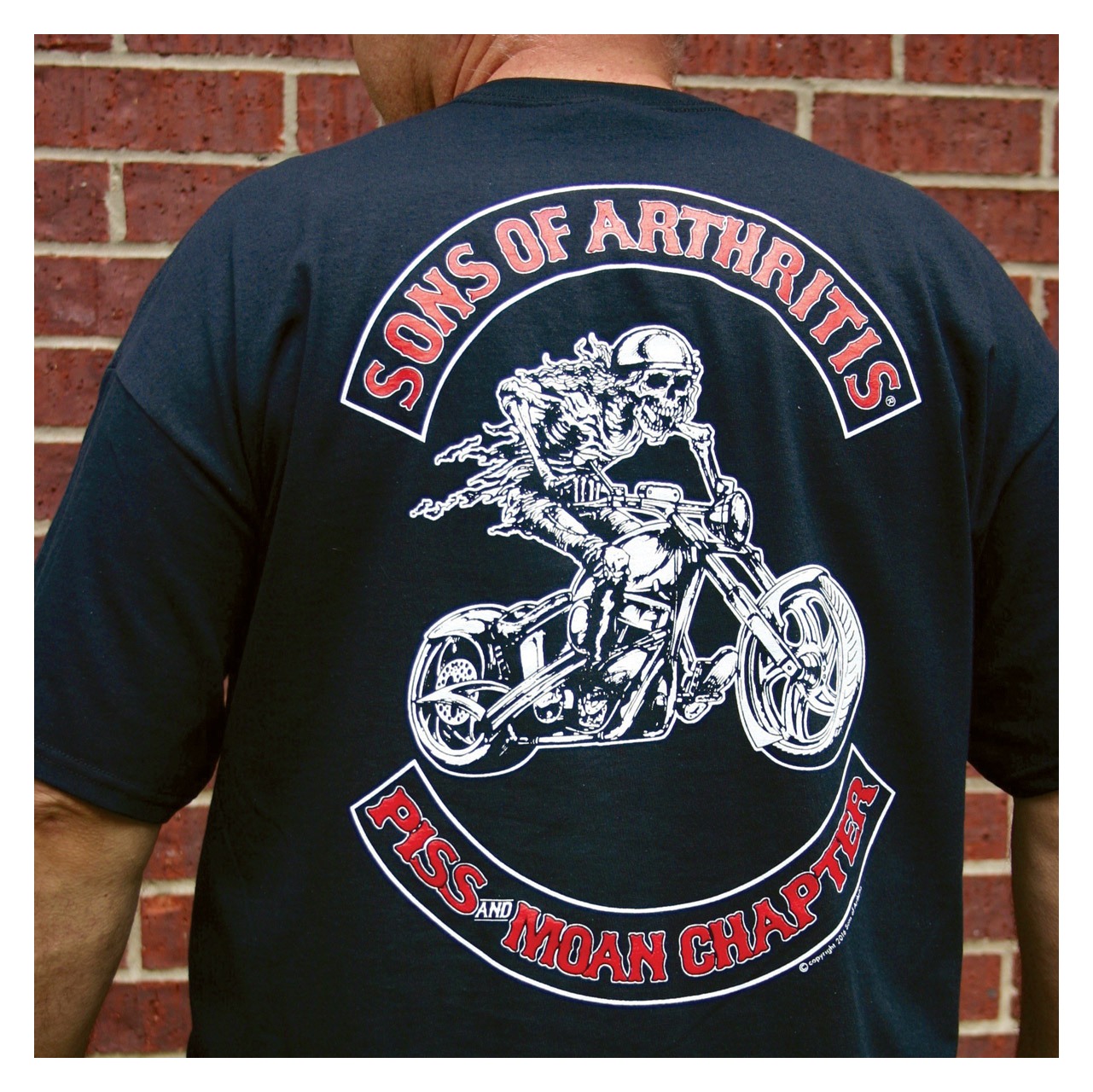 Sons Of Arthritis Piss And Moan Chapter T-Shirt | JPCycles.com
