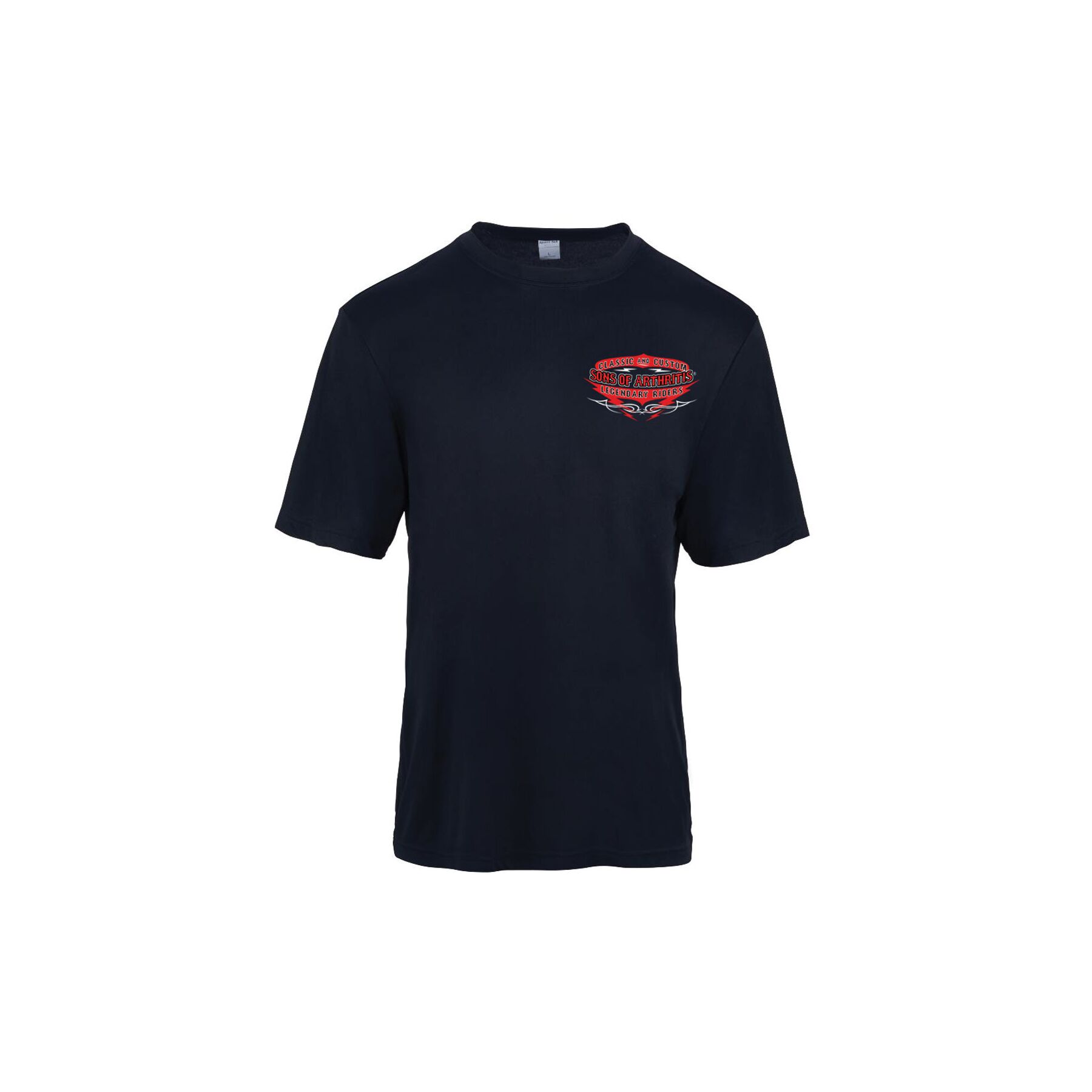 Sons of Arthritis Men's Don't Test Me Boy Black T-Shirt