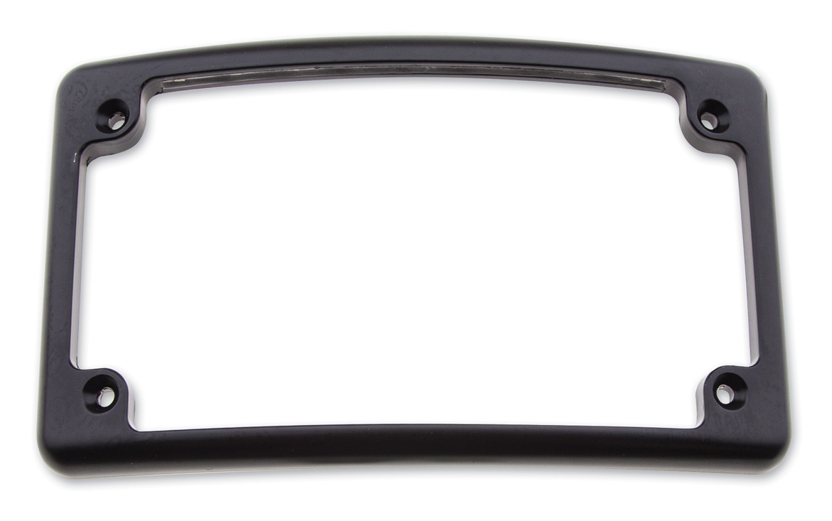 その他 Me Milwaukee Twins LED Curved License Plate Frame For Harley
