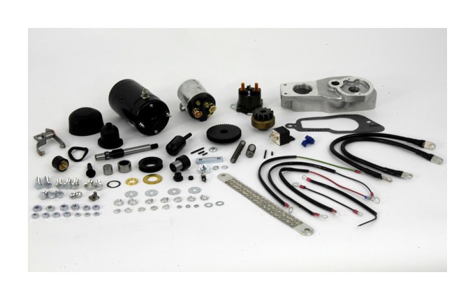 【すけさん】EVOPOWER SYS250 V-Twin Mfg. Electric Start Kit For Harley Sportster 1979