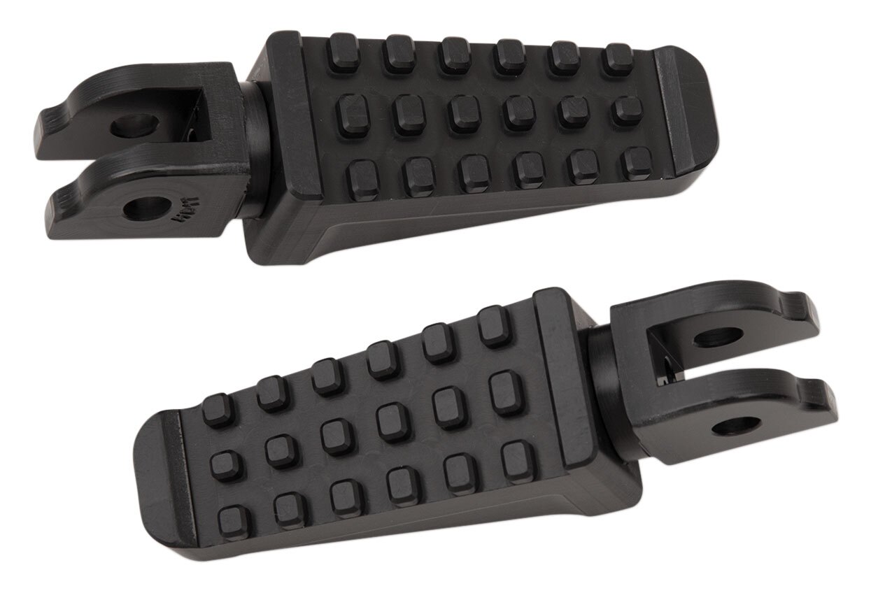 Joker Machine Road Racing Adjustable Serrated Footpegs For Harley