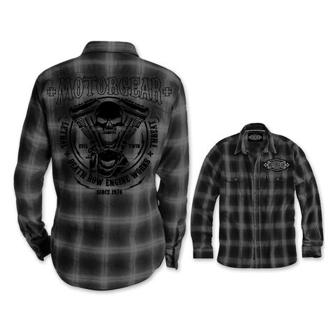 Lethal Threat Motorgear Death Row Button Shirt