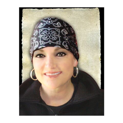 That’s A Wrap White and Black Bandana Knotty Band