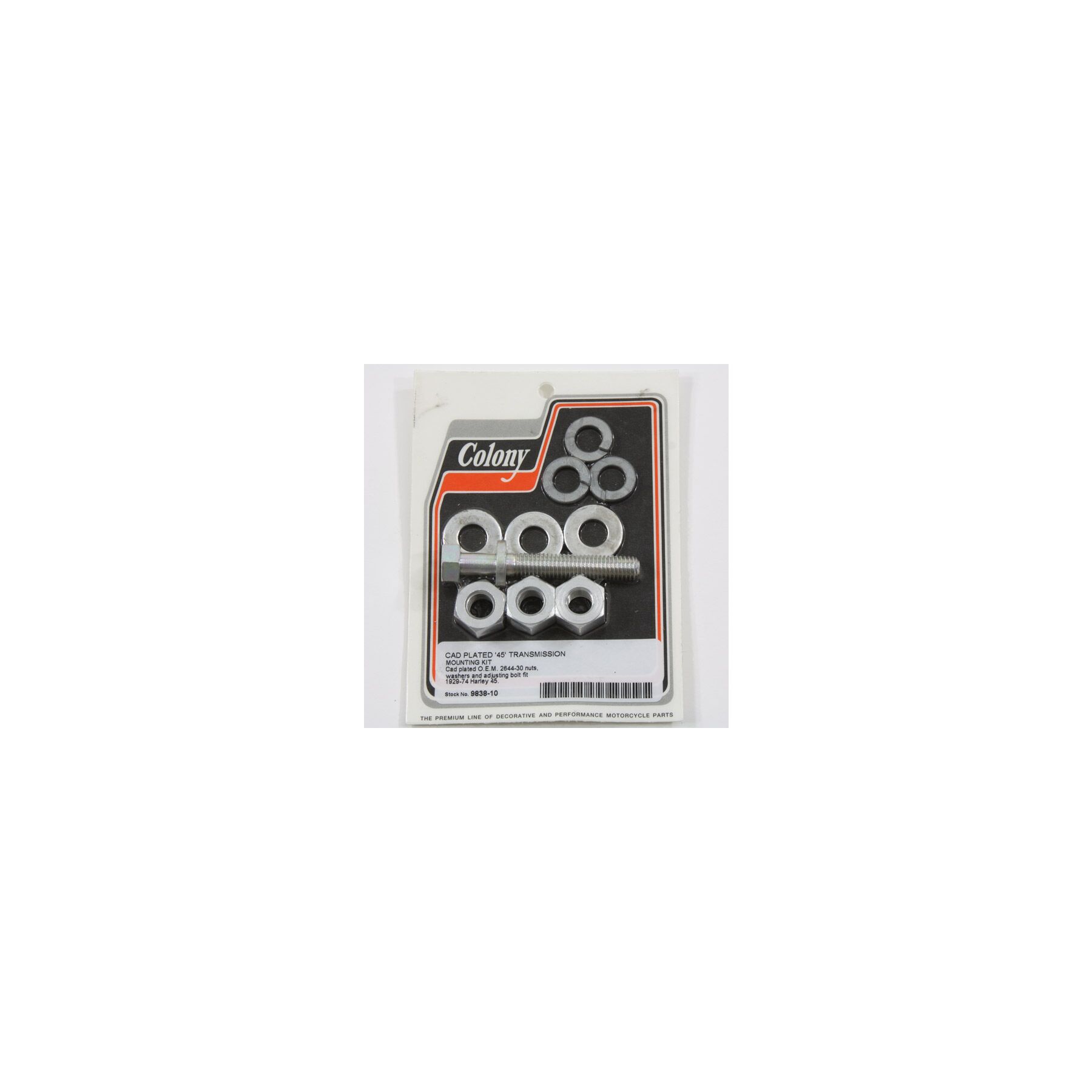 Colony Colony Transmission Mount Kit For Harley WL / G 1936-1973 - $31.93 at J&P Cycles