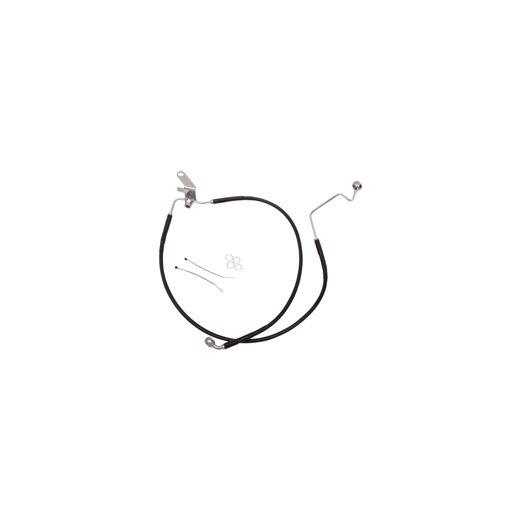 Drag Specialties Drag Specialties Extended Rear Brake Lines For Harley Softail 2004-2006 - $131.20 at J&P Cycles