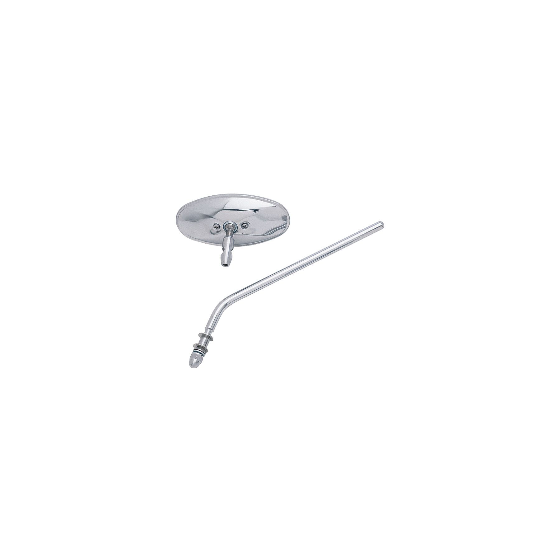 Milwaukee Twins Milwaukee Twins Long Stem Oval Custom Mirror - $14.99 at RevZilla