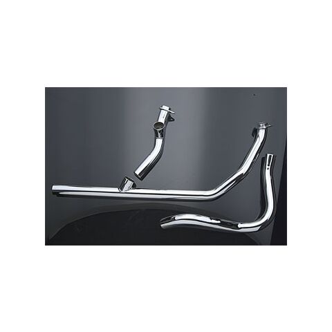 Paughco Headpipes For Harley Touring 1980-1984