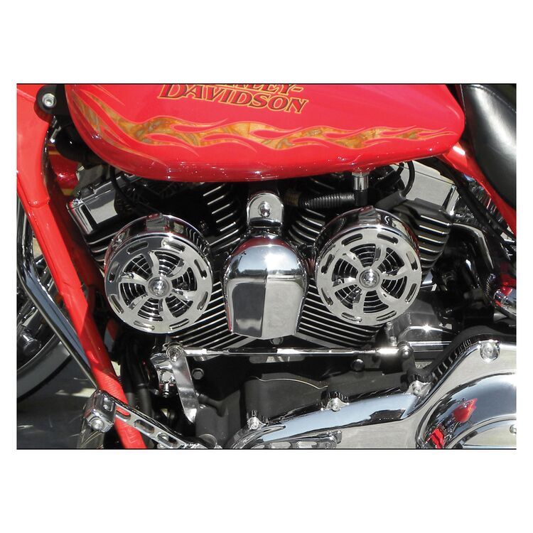 Love Jugs Slot Design Engine Cooling Fan Kit For Harley Touring 20082016