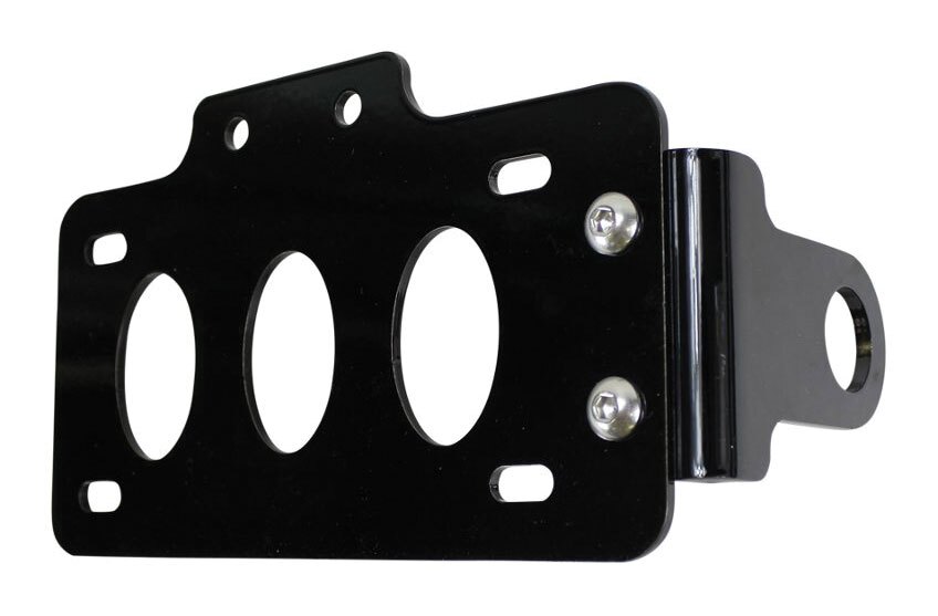 TC Bros Axle Mount License Plate Bracket For Harley