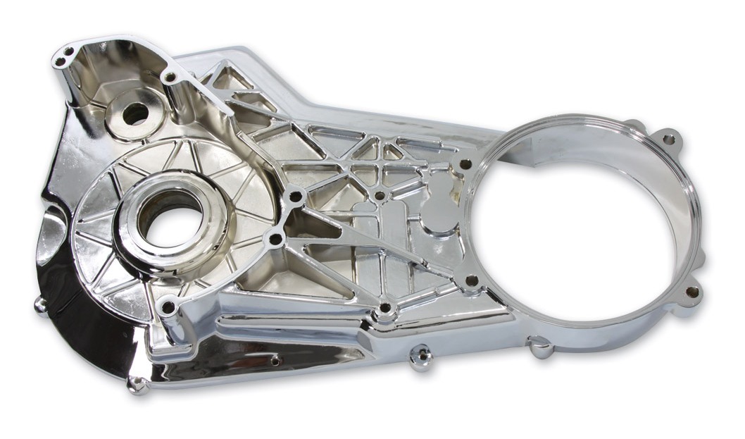 プライマリー V-Twin Mfg. Outer Primary Cover Kit For Harley FLH 1970-1984