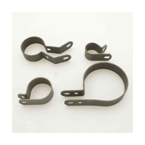 V-Twin Mfg. 4-Piece Pipe Clamp Set For Harley WL 1936-1951