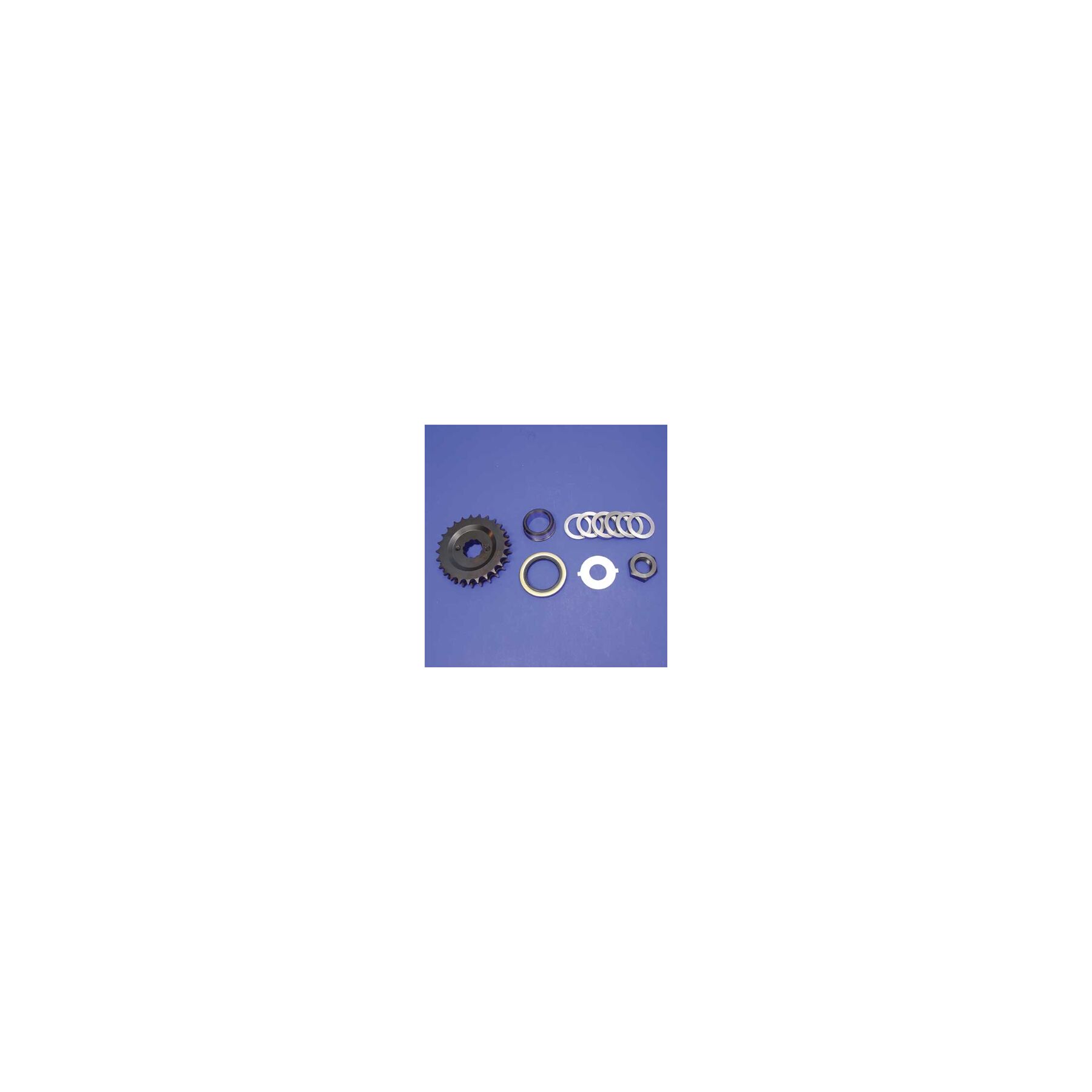 V-Twin Mfg. V-Twin Mfg. Solid Motor Sprocket Conversion Kit For Harley FL / FX 1970-1984 - $100.26 at J&P Cycles