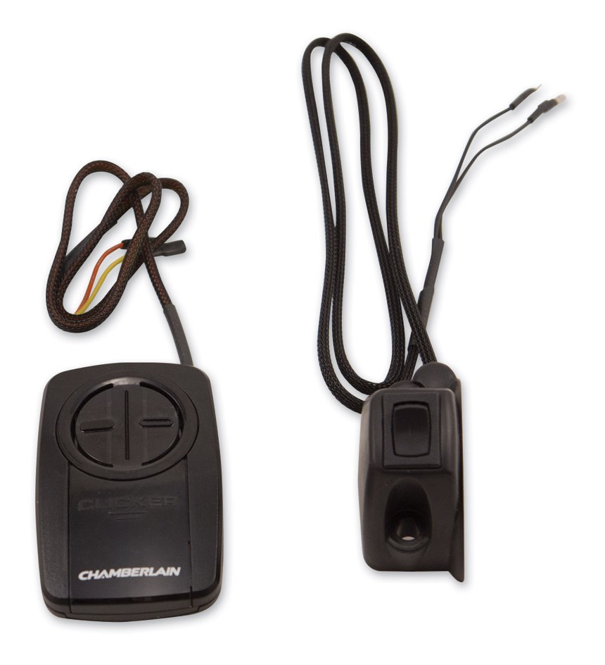 Grip Switch Garage Door Opener Kit For Harley 1982-2022