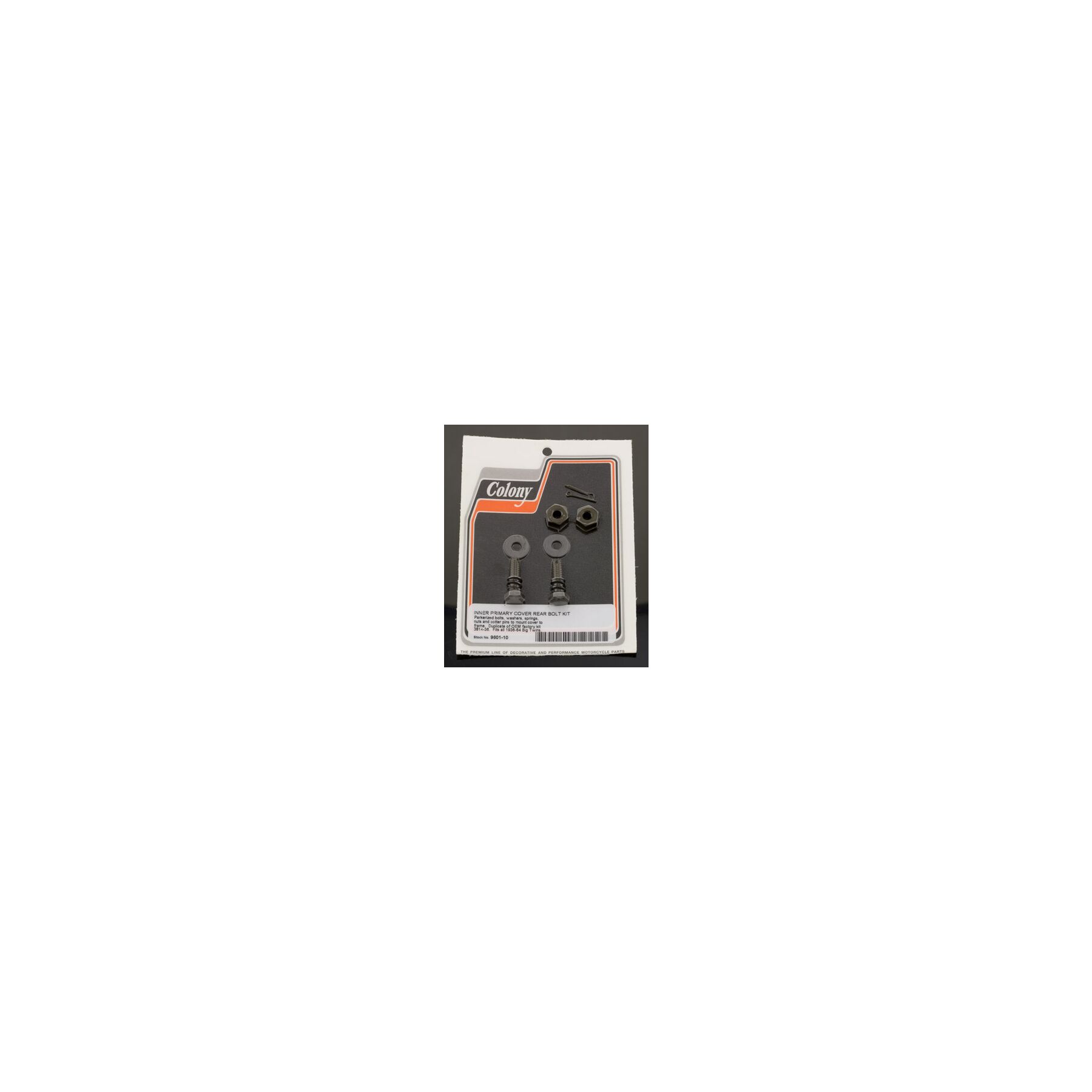 Colony Colony Inner Primary Cover Rear Chain Guard Bolt Kit For Harley Big Twin 1936-1964 - $23.88 at J&P Cycles