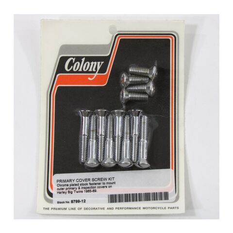 Colony Outer Primary Mounting Hardware For Harley Big Twin 1965-1969