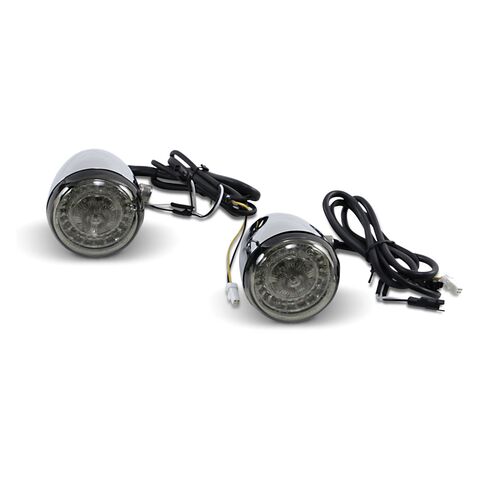 Custom Dynamics ProBEAM Dynamic Ringz LED Turn Signals For Indian International Models 2015-2022
