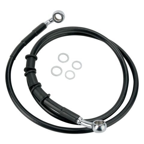 Drag Specialties Standard Length Front Brake Line Kit For Harley FLST/C/F 2008-2011
