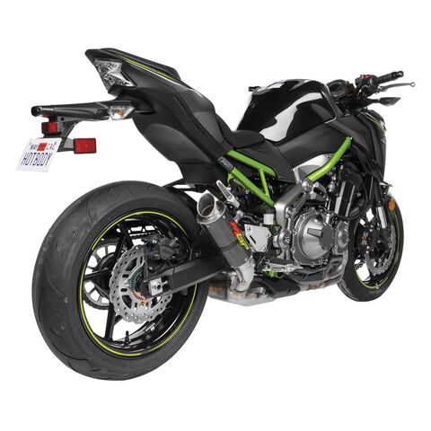 Hotbodies Racing MGP Carbon Fiber Slip-On Exhaust Kawasaki