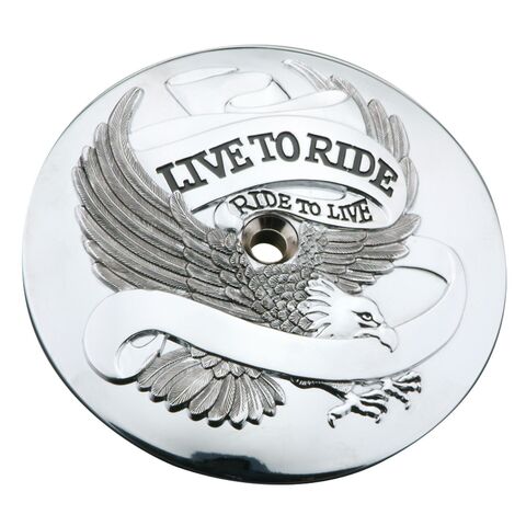 J&P Cycles Live To Ride Air Cleaner Insert For Harley Twin Cam 1999-2017