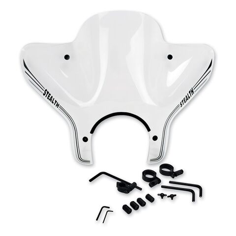 Slip Streamer Stealth Universal Cruiser Windshield Kit