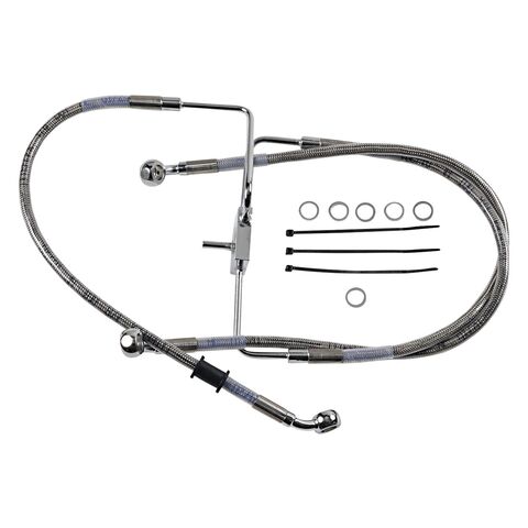 Drag Specialties Extended Front Brake Line Kit For Harley Non-ABS XL1200CX 2016-2020