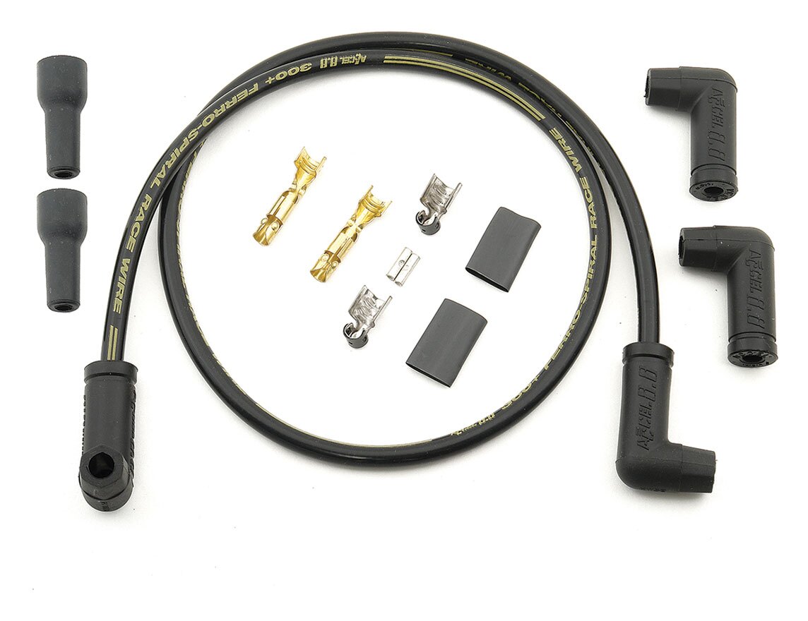 Accel 300+ Universal Spark Plug Wire Set For 2 Plug Applications