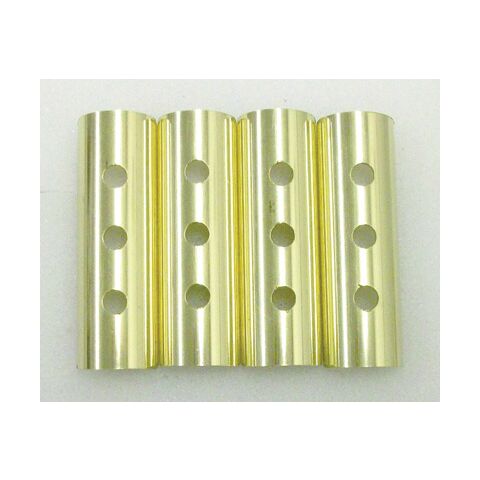 Paughco Brass Pushrod Tube Clips For Harley 1948-1985