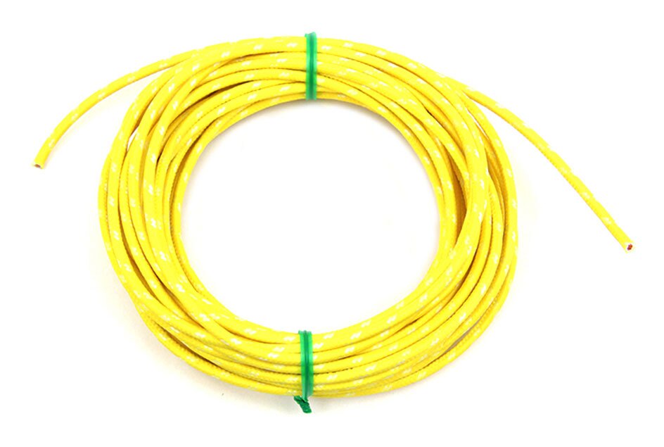 V-Twin Mfg. Cloth Covered Wire | JPCycles.com