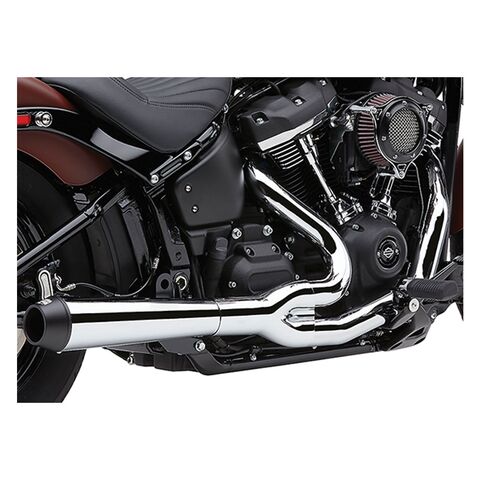 Cobra El Diablo 2-Into-1 Exhaust System For Harley FLFB/S / FXBR/S 2018-2024