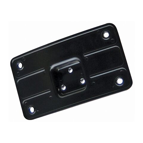 J&P Cycles Curved Laydown License Plate Bracket For Harley 1973-2024
