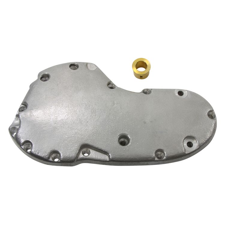 V-Twin Mfg. Flatside Style Smooth Cast Cam Cover For Harley FL 1966-1969
