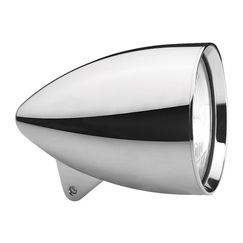 Headwinds 5 3/4" Smooth Concours Rocket Headlight Housing For Harley 1980-2010