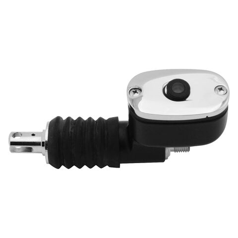 V-Twin Mfg. Complete Remote Mount Rear Master Cylinder For Harley Touring / Softail 1999-2007