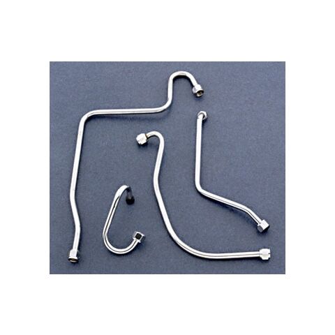 V-Twin Mfg. 4-Piece Oil Line Set For Harley FL 1958-1964
