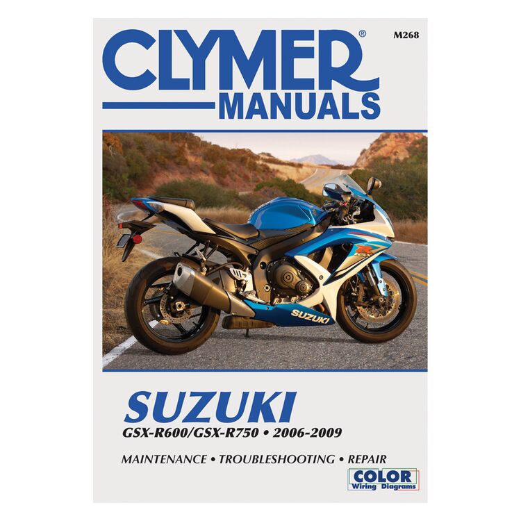 Clymer Manual Suzuki GSX-R 600 / 750 2006-2009