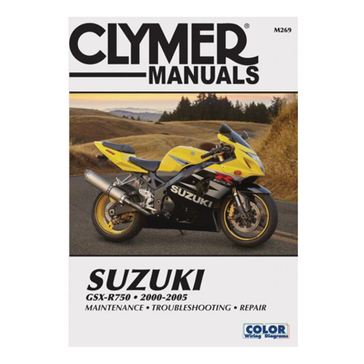 Clymer Manual Suzuki GSX-R 750 2000-2005