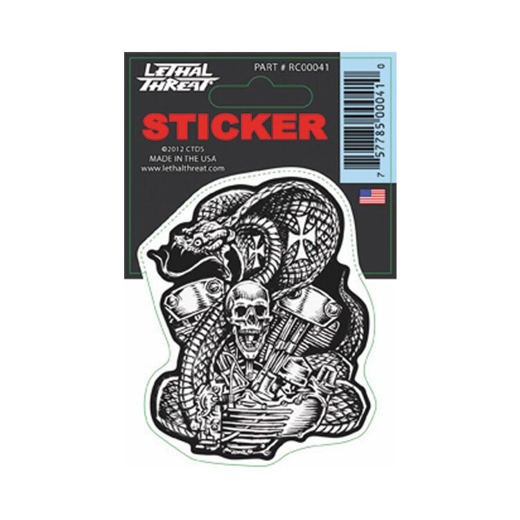 Lethal Threat Snake Engine Decal
