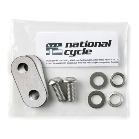 National Cycle Footrest Mount/Pr Stainless 38 Mm Comfort Bar Gl1800