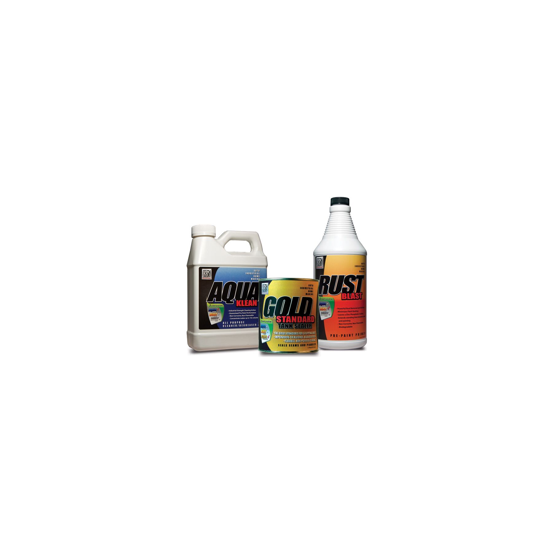 KBS Coatings KBS Coatings Large Gold Standard Gas Tank Sealer Kit - $55.00 at J&P Cycles