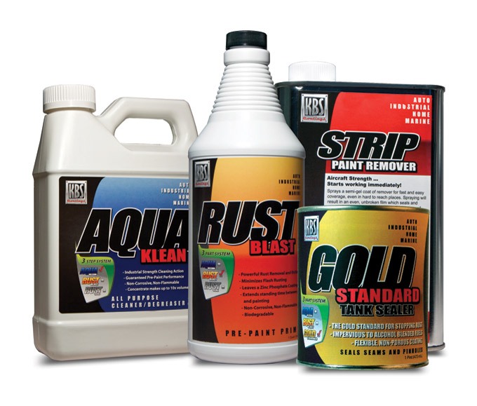 KBS Coatings Large Cycle Gas Tank Sealer Plus Kit