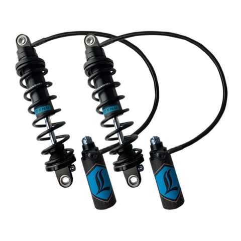 Legend Suspension REVO-ARC Remote Reservoir Shocks For Harley Touring 1999-2008