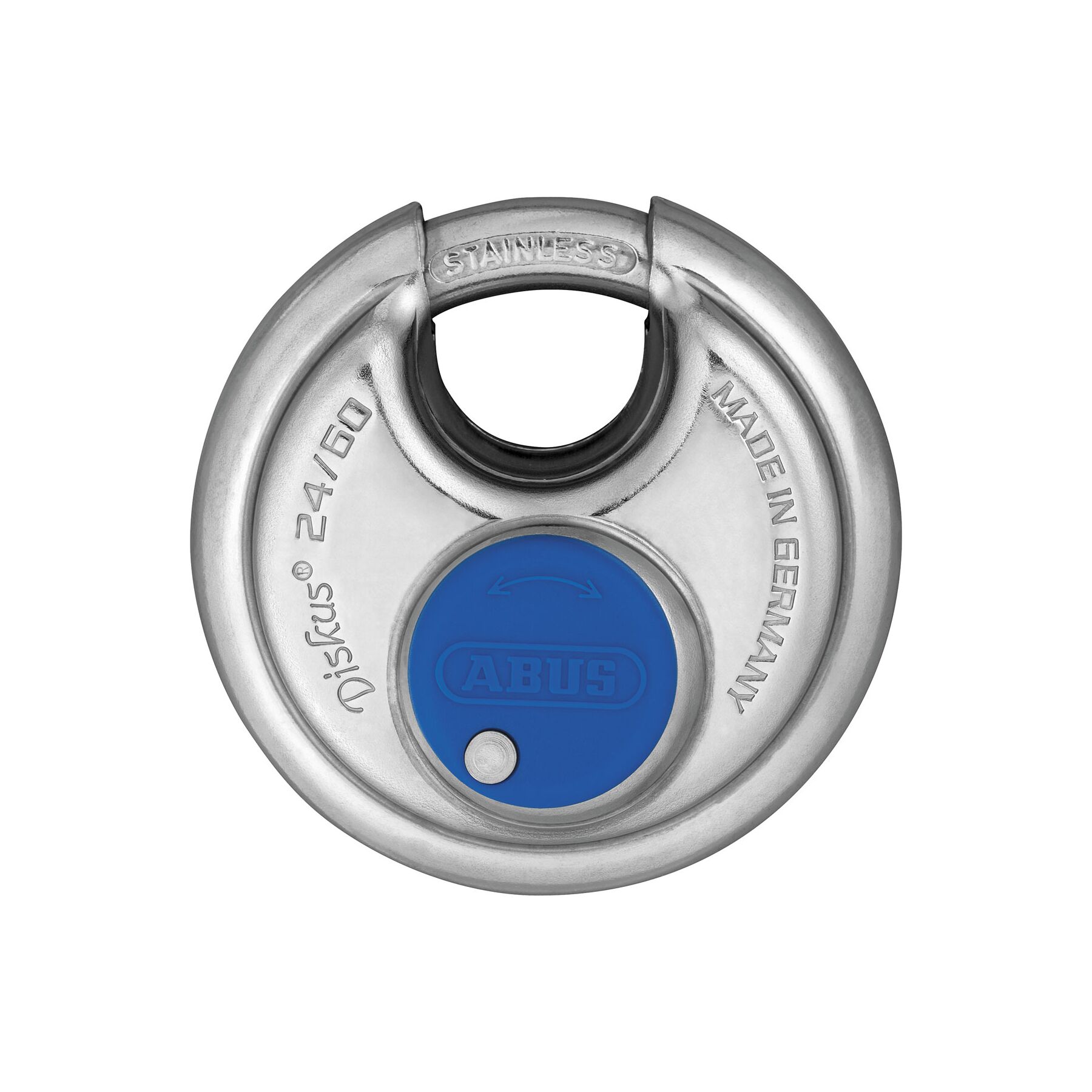 ABUS ABUS 24IB Diskus Padlock With Blue Cover - $31.95 at J&P Cycles