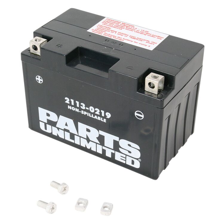 Parts Unlimited YT12A-BS Factory Activated AGM Battery Suzuki / Kawasaki