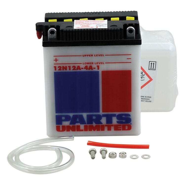 Parts Unlimited Conventional Battery For Ducati / Honda / Kawa / Yamaha 1967-1992