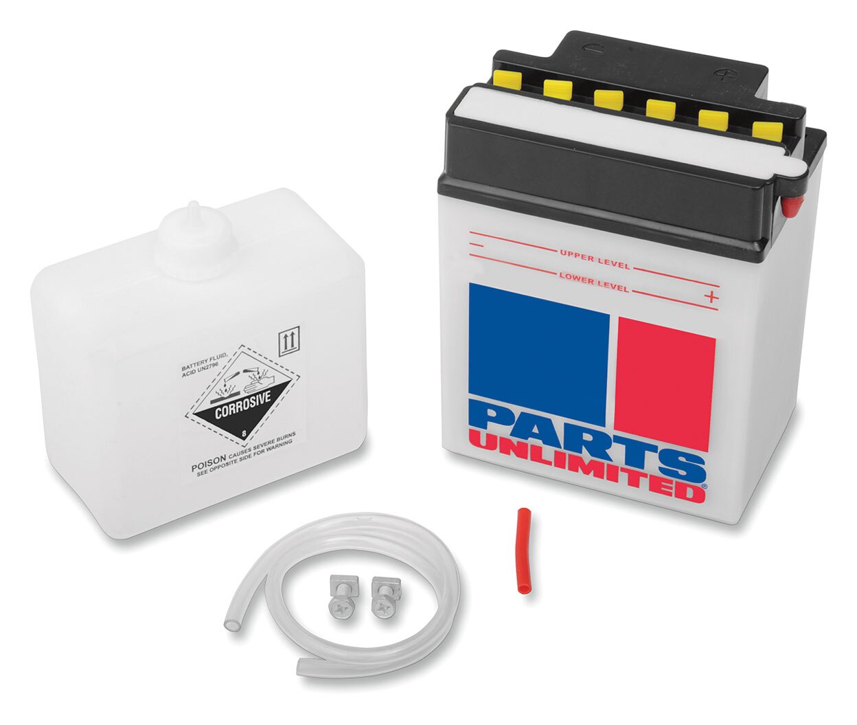 Parts Unlimited YB14AA2 Heavy Duty Battery Kit Kawasaki / Suzuki