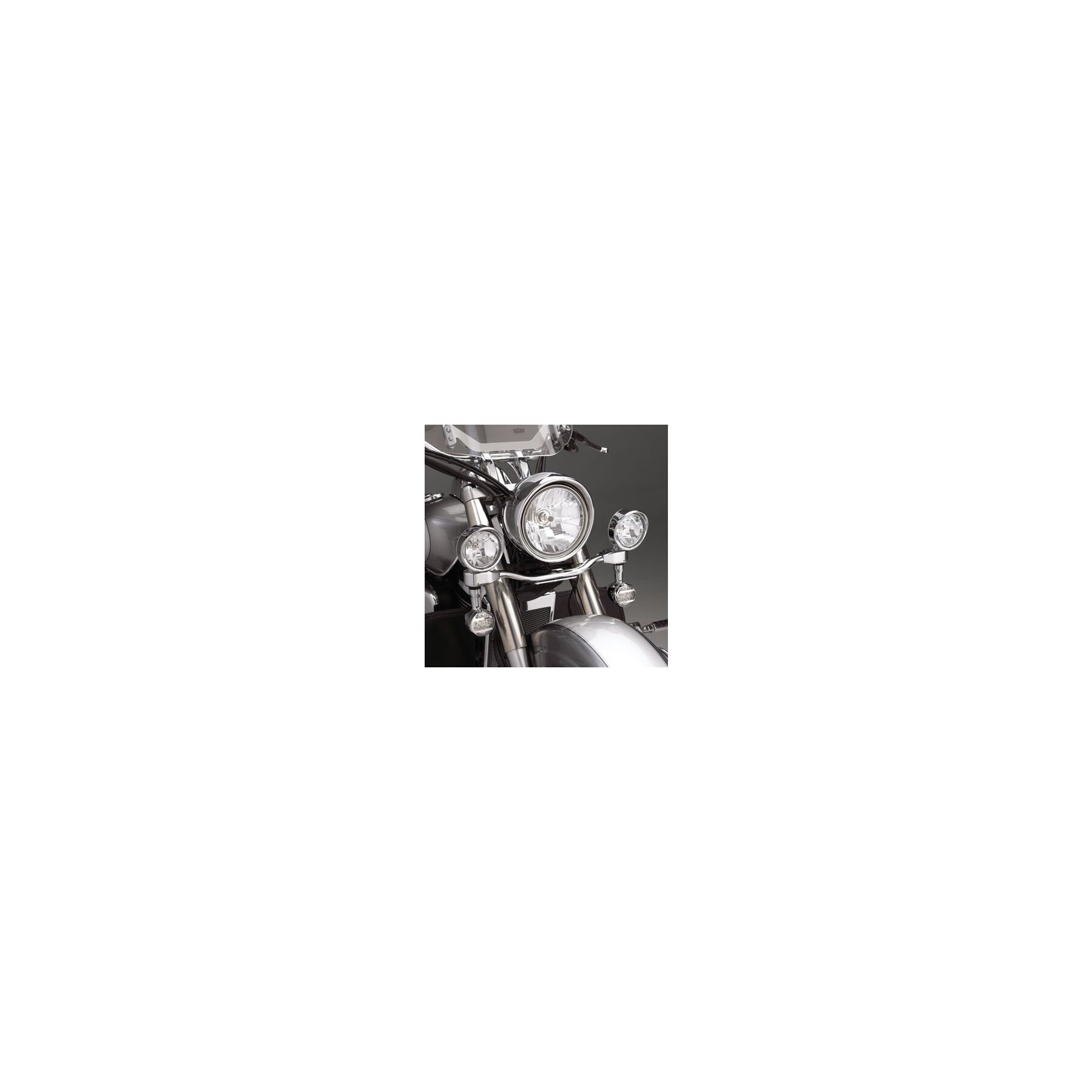 Show Chrome Show Chrome Elliptical Driving Light Kit Kawasaki Vulcan VN2000 205-2010 - $339.95 at J&P Cycles