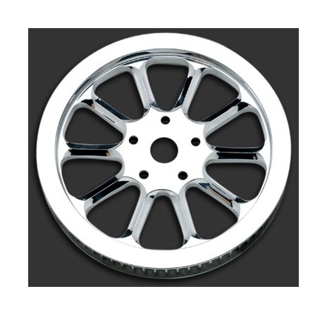 Machine Hooligan Performance Machine Hooligan Billet Pulley For Harley Touring 2007 ...