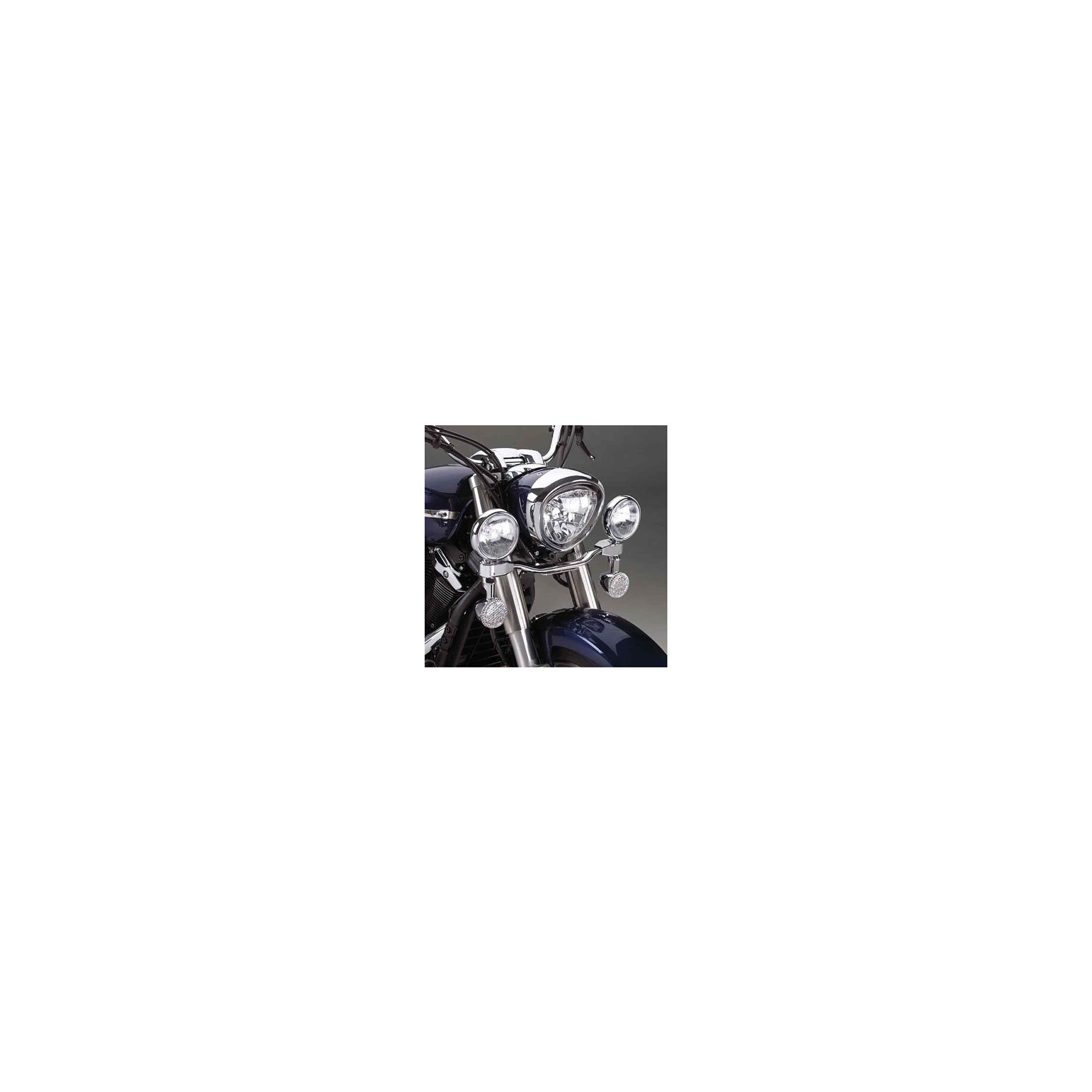 Show Chrome Show Chrome Elliptical Driving Light Kit Yamaha V Star XVS1300 2007-2017 - $343.95 at J&P Cycles