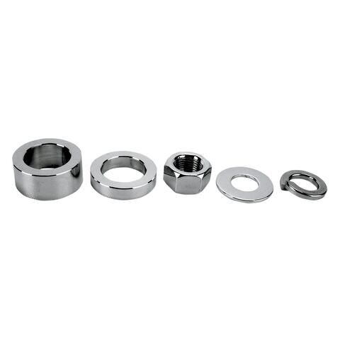 Colony Chrome Front Axle Spacer Kit For Harley Sportster 2008-2022